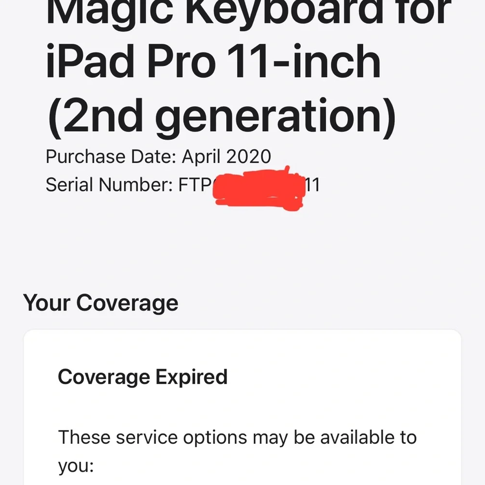 Apple Magic Keyboard iPad Pro 11
